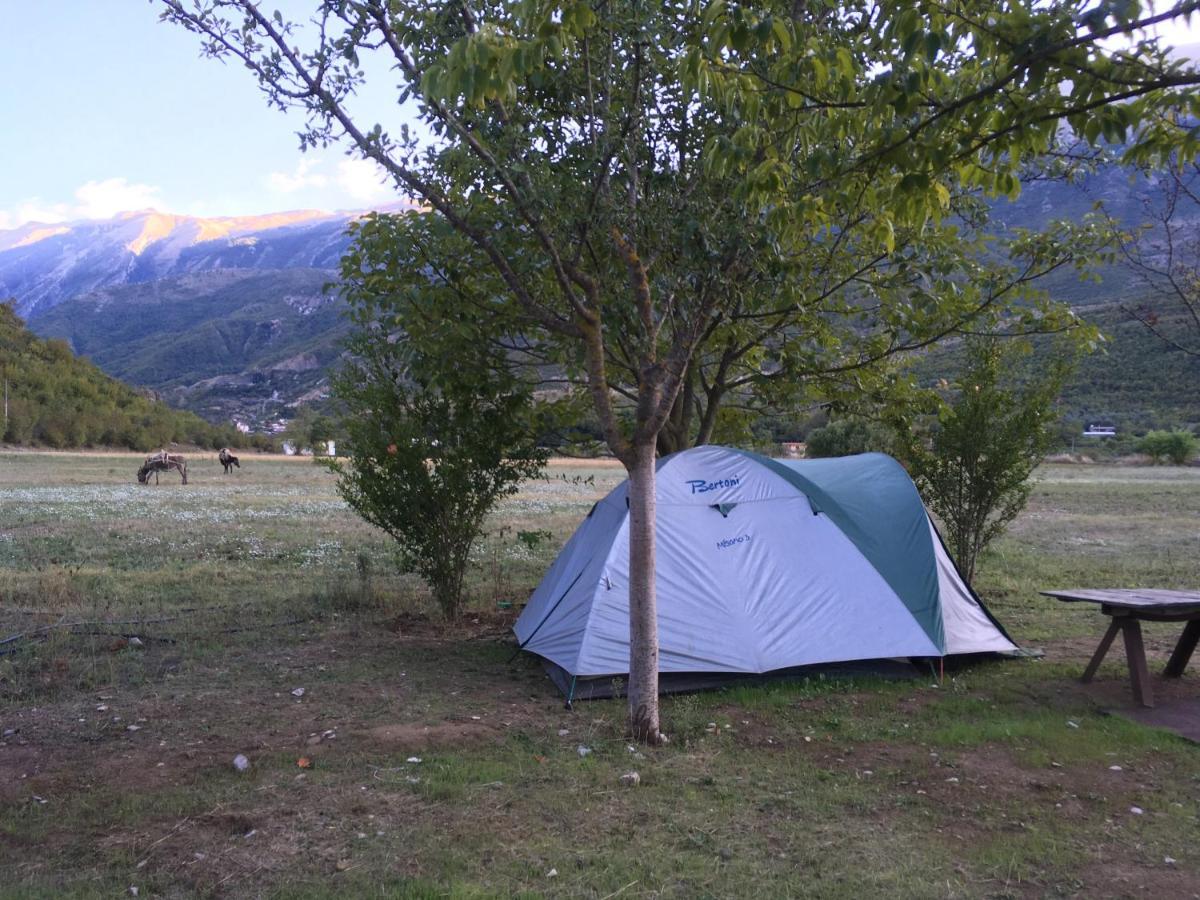 ホテル Albturist Ecocamping Permet & Outdoor Sports Center エクステリア 写真