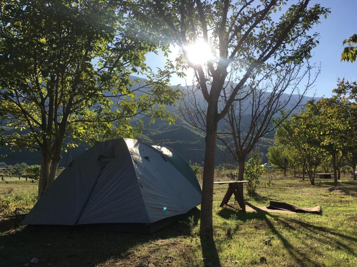 ホテル Albturist Ecocamping Permet & Outdoor Sports Center エクステリア 写真